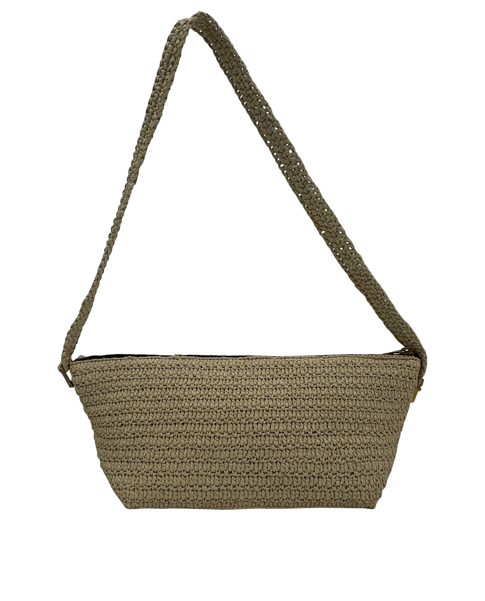 Pochette, 460&euro;, Bolso, Beige, Planta - Mimbre, Vista trasera